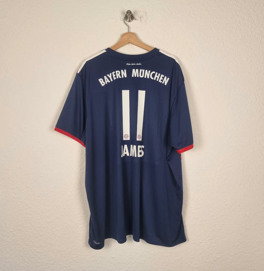 Trikot - FC Bayern München - James Rodríguez - 2017/2018 - XXXL - Auswärts