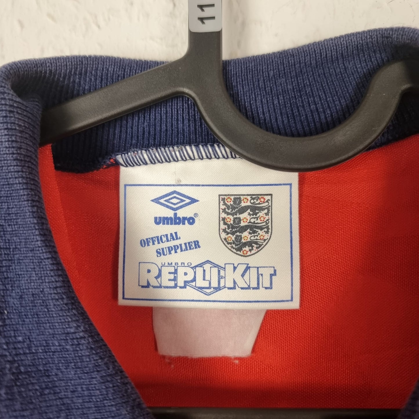 Jersey - England - 1990 - XL - Away