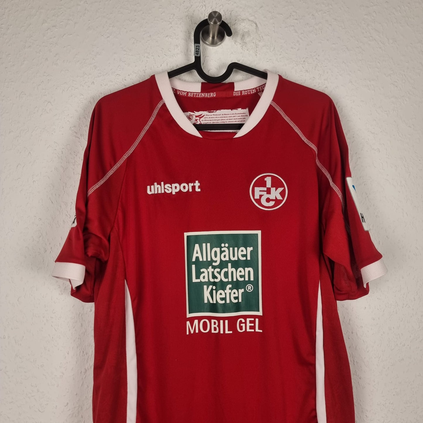Jersey - 1. FC Kaiserslautern - Denis Linsmayer - 2012/2013 - M - Home - Player Issue