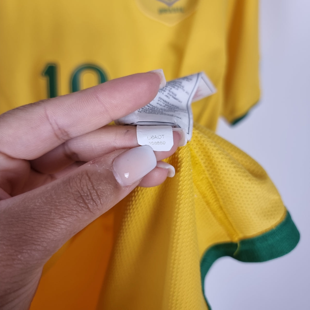 Trikot - Brasilien - Ronaldinho - 2006 - L - Heim