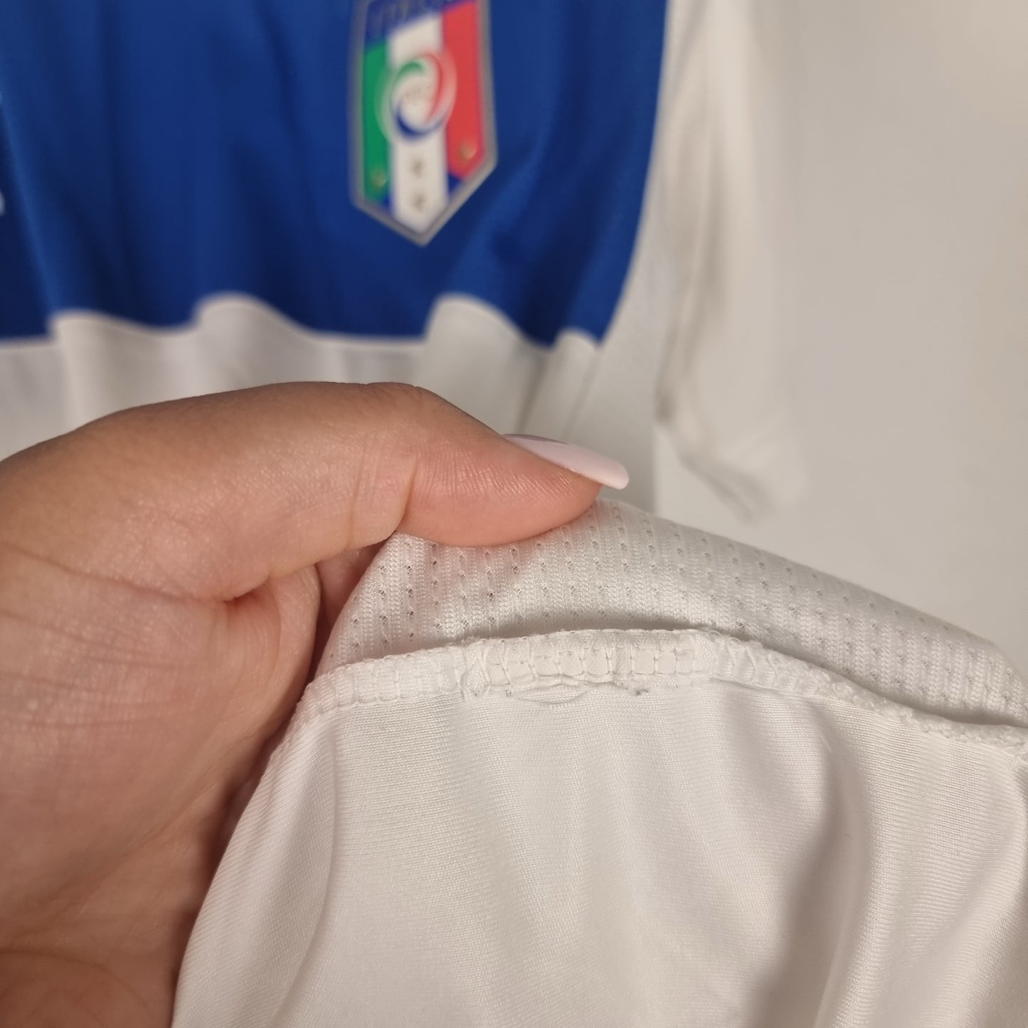 Trikot - Italien - Mario Balotelli - 2012 - L - Auswärts