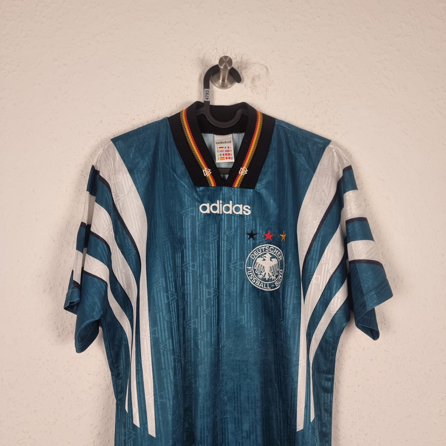 Trikot - Deutschland - 1996 - S - Auswärts