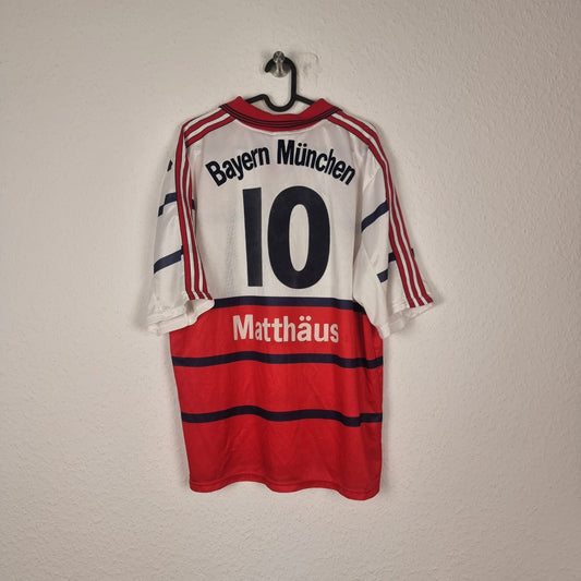 Trikot - FC Bayern München - Lothar Matthäus - 1998/1999 - XL - Auswärts