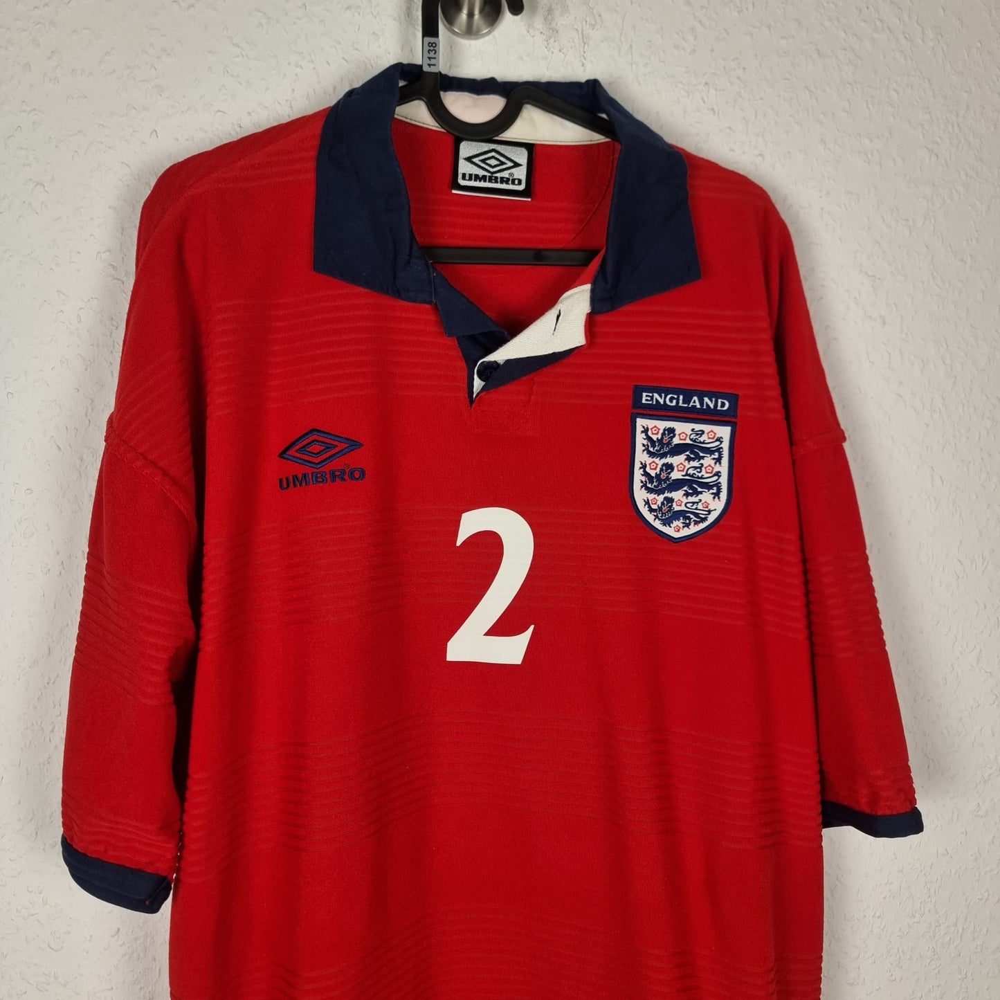 Trikot - England - Steven Gerrard - 1999 - L - Auswärts