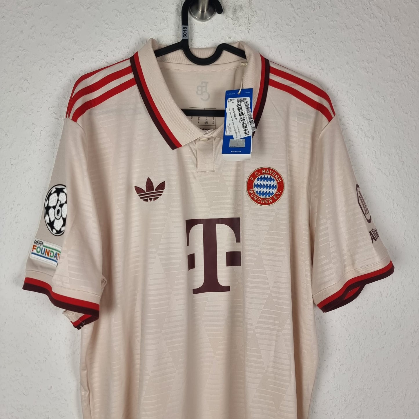 Jersey - FC Bayern Munich - Sacha Boey - 2024/2025 - XL - Third - New