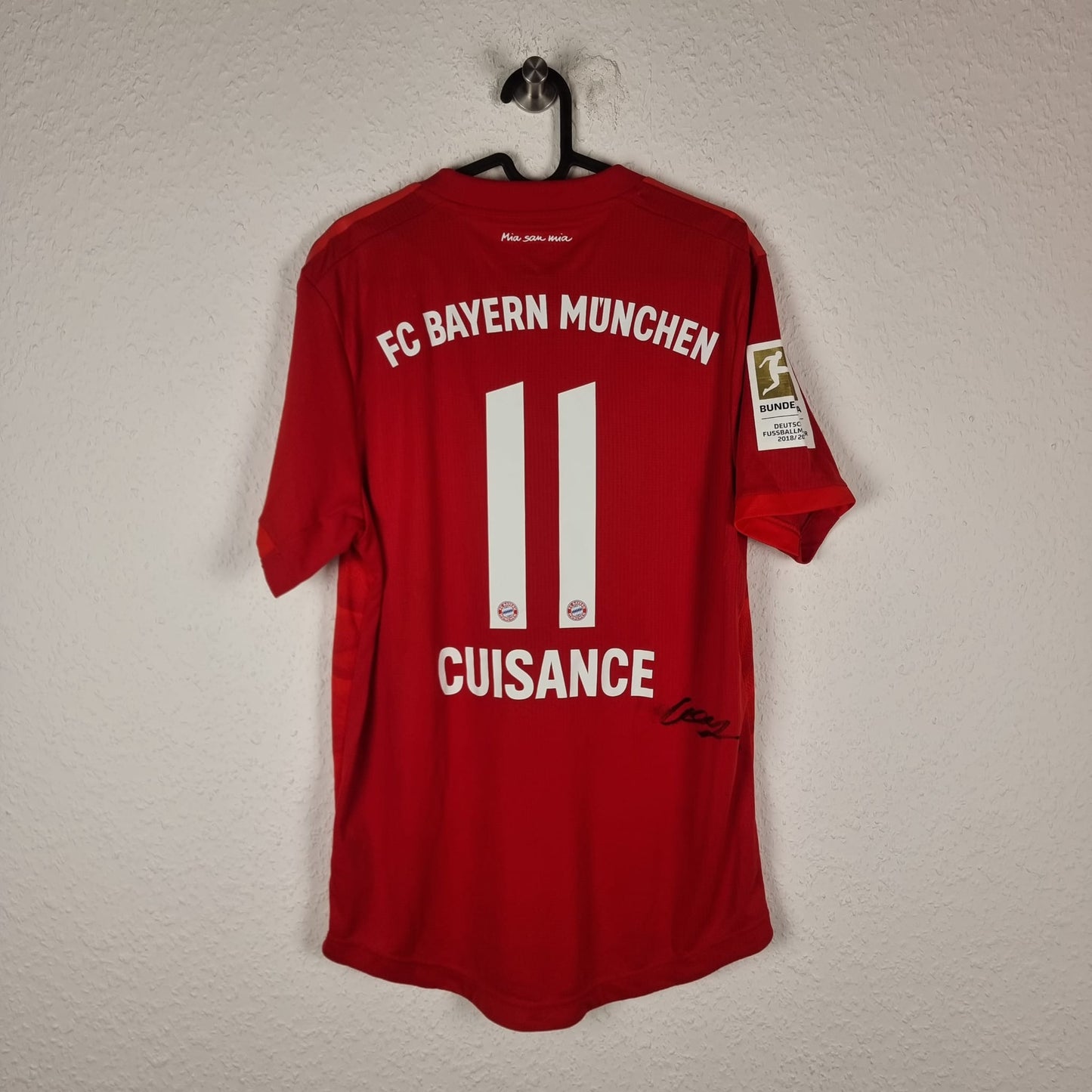 Trikot - FC Bayern München - Michaël Cuisance - 2019/2020 - Gr. 7 - Heim - Player Issue