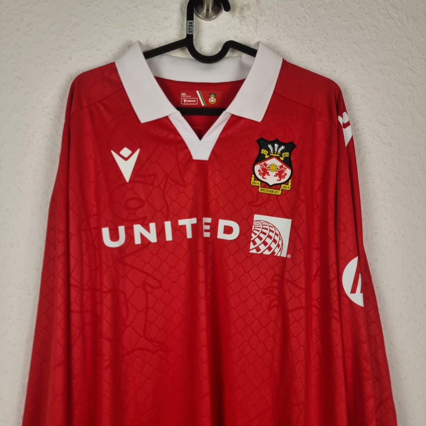 Trikot - Wrexham AFC - 2024/2025 - 3XL - Heim