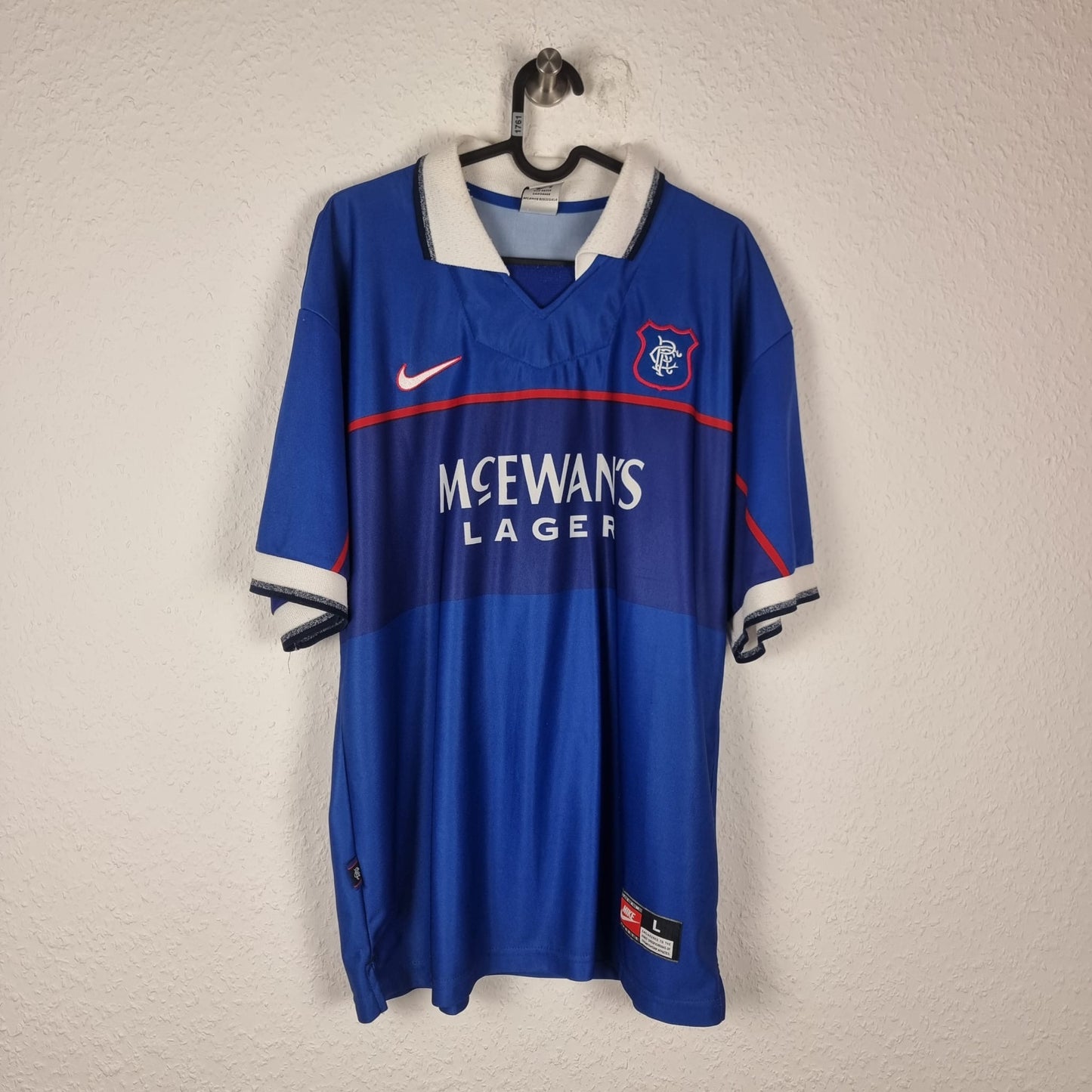 Trikot - Rangers FC - Giovanni van Bronckhorst - 1997/1998 - L - Heim