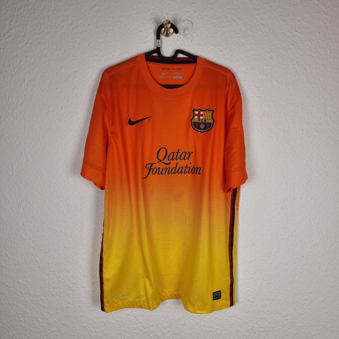 Trikot mit Hose - FC Barcelona - Xavi - 2012/2013 - L - Auswärts