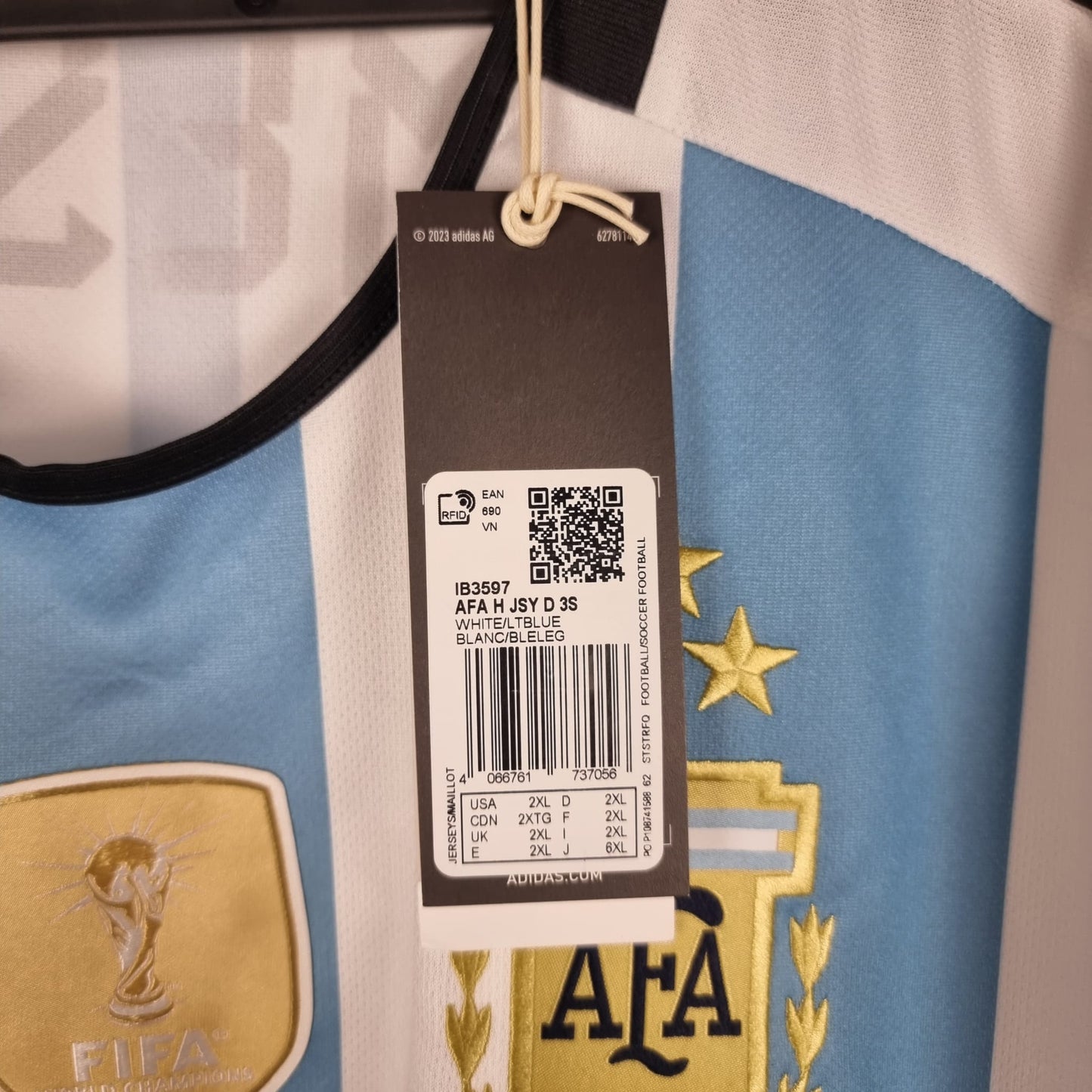 Jersey - Argentina - Lionel Messi - 2023 - S - Home - New