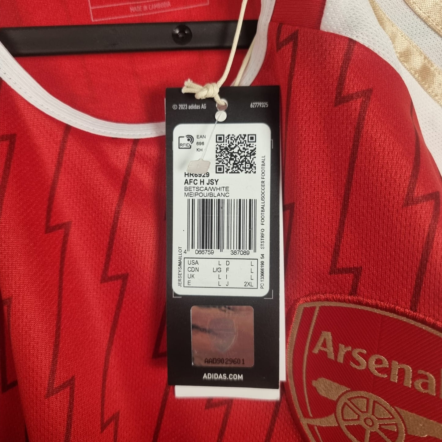 Trikot - Arsenal FC - 2023/2024 - L - Heim - Neu