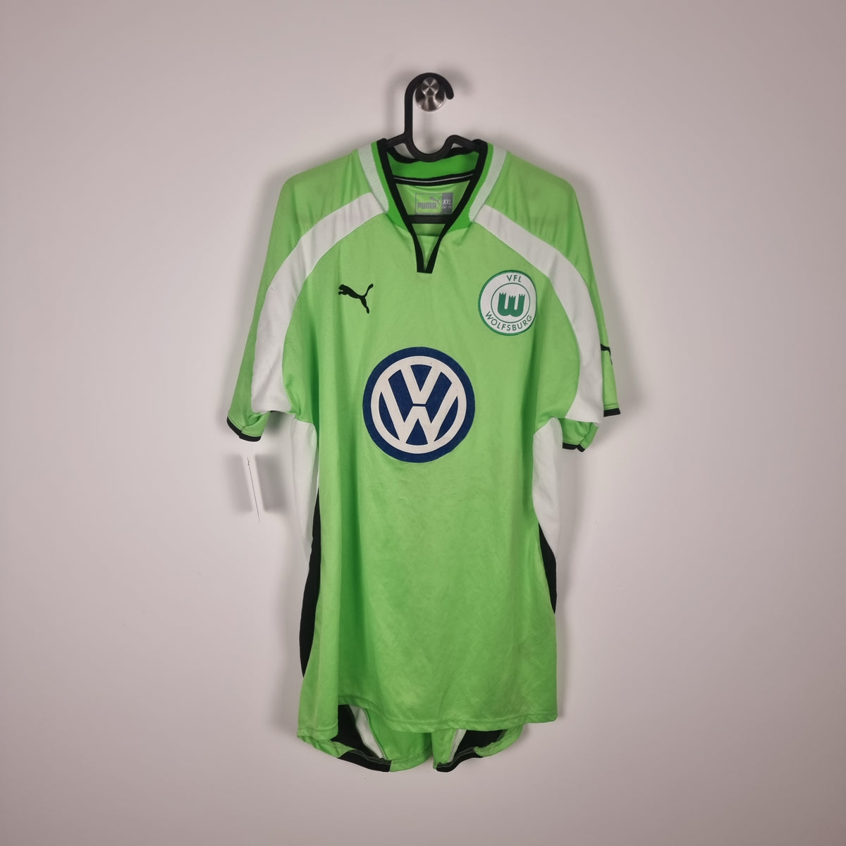 Trikot - VfL Wolfsburg - Marcel Maltritz - 2000/2001 - XXL - Heim - matchworn