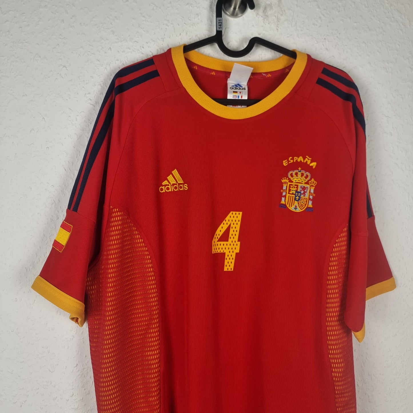 Trikot - Spanien - Pep Guardiola - 2002 - L - Heim