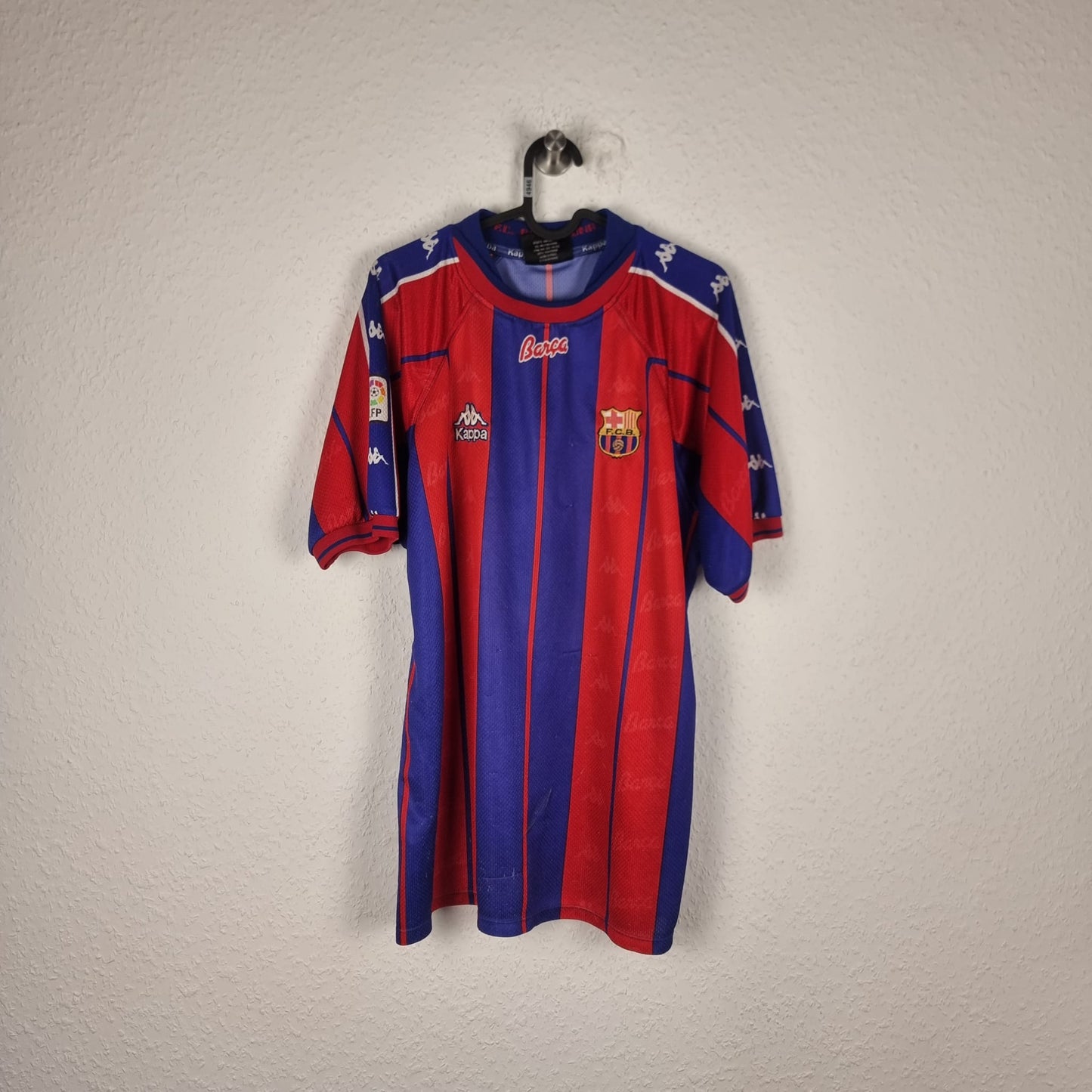 Trikot - FC Barcelona - Iván de la Peña - 1997/1998 - XL - Heim