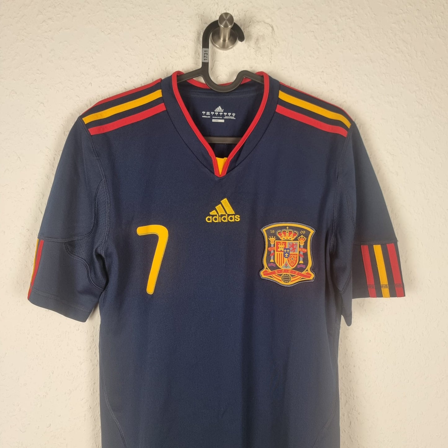 Jersey - Spain - David Villa - 2010 - S - Away