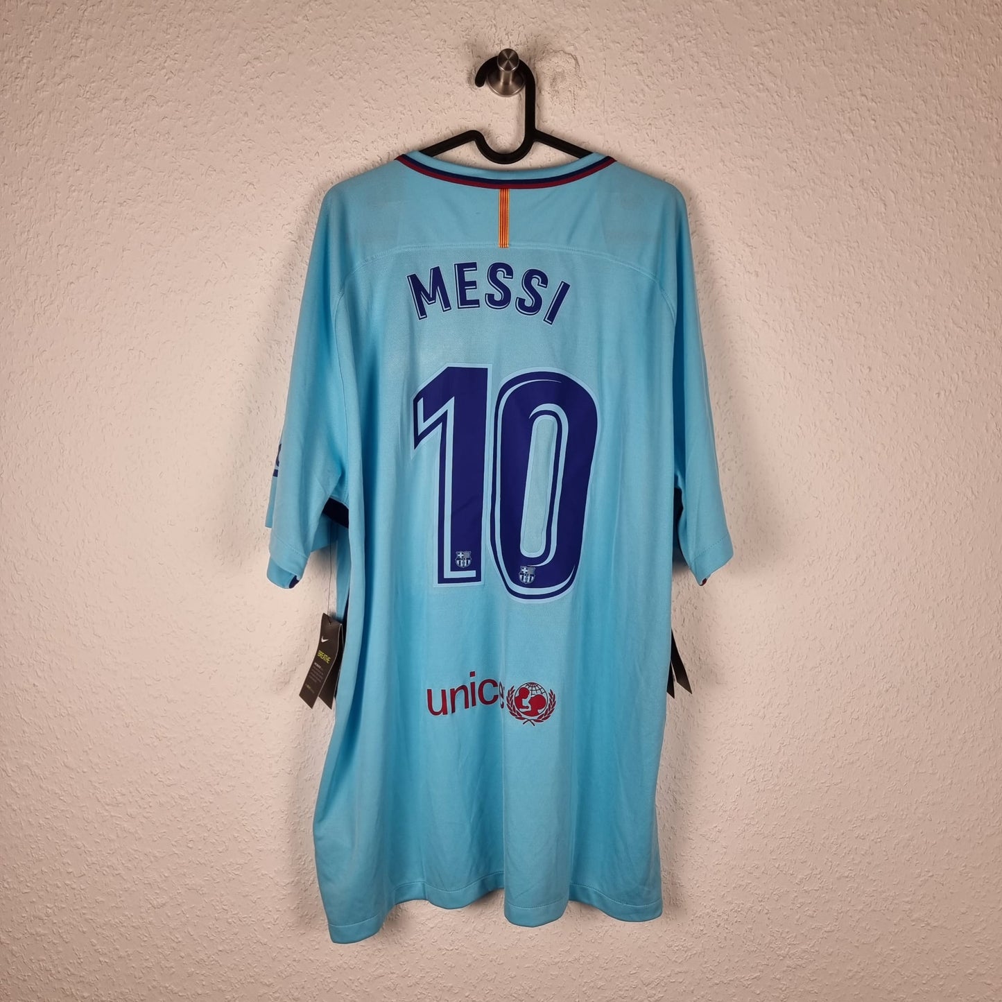 Trikot - FC Barcelona - Lionel Messi - 2017/2018 - XXL - Auswärts - Neu