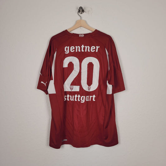 Trikot - VfB Stuttgart - Christian Gentner - 2010/2011 - XXL - Auswärts