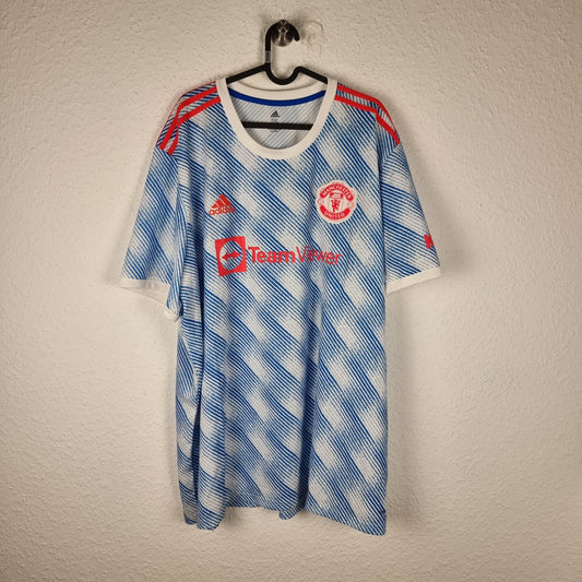 Trikot - Manchester United (ManU) - 2021/2022 - 3XL - Auswärts