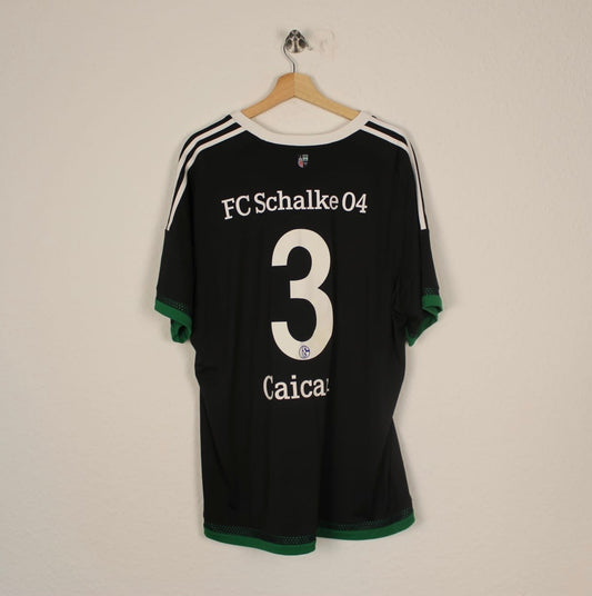 Trikot - Schalke 04 - Júnior Caiçara - 2015/2016 - XXL - drittes