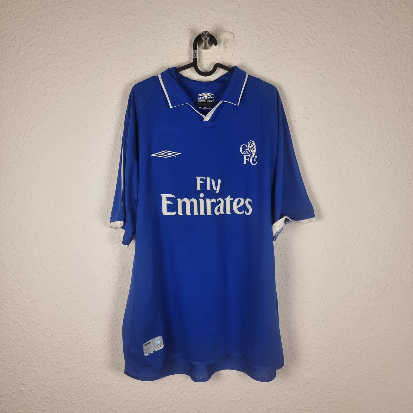 Trikot - Chelsea FC - Marcel Desailly - 2001/2002 - XL - Heim