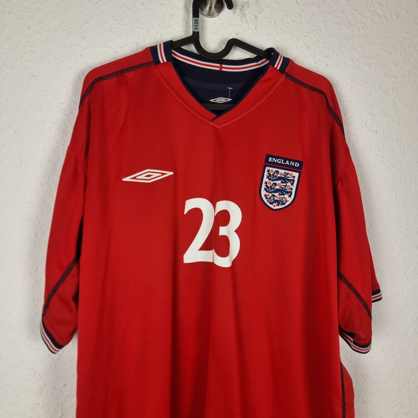 Trikot - England - Wayne Rooney - 2002 - XXL - Auswärts