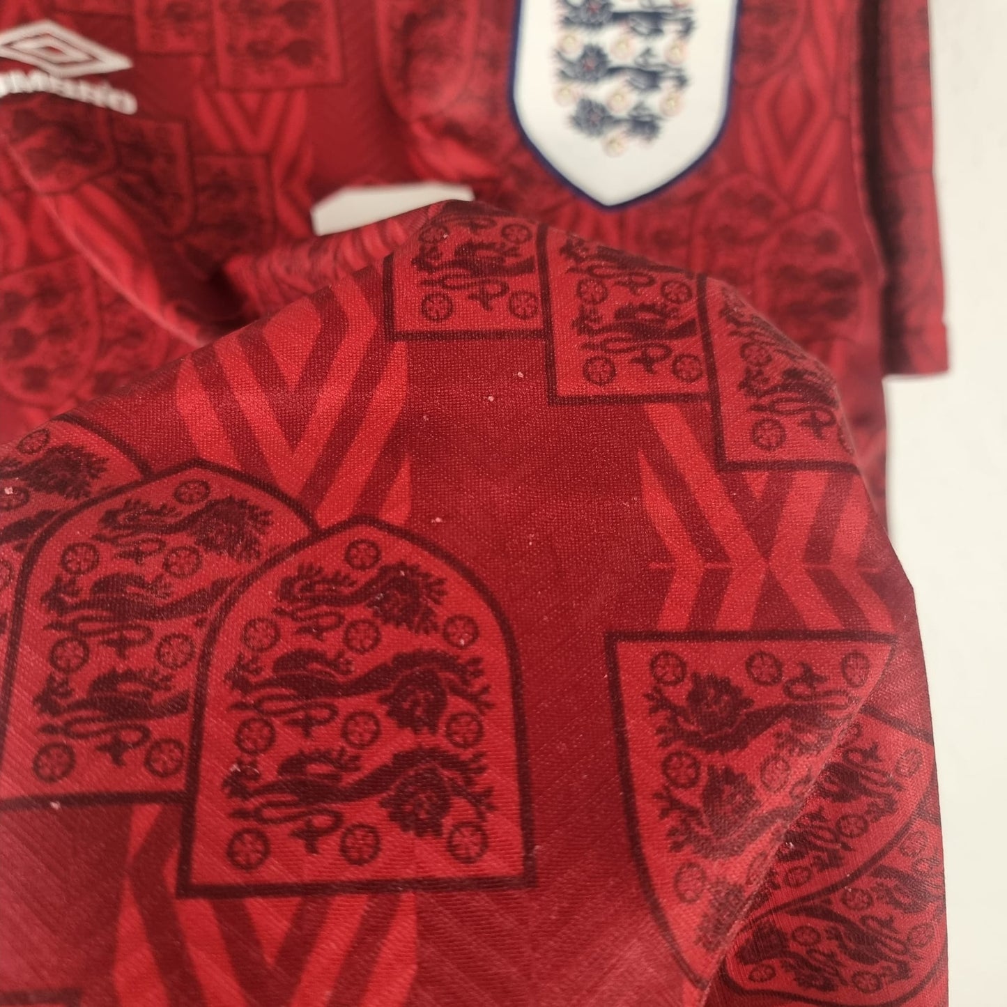 Trikot - England - Alan Shearer - 1993 - L - Auswärts