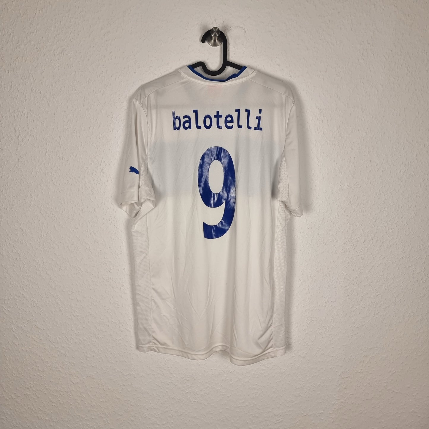 Trikot - Italien - Mario Balotelli - 2012 - L - Auswärts