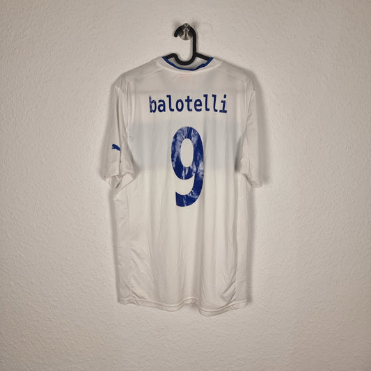 Trikot - Italien - Mario Balotelli - 2012 - L - Auswärts