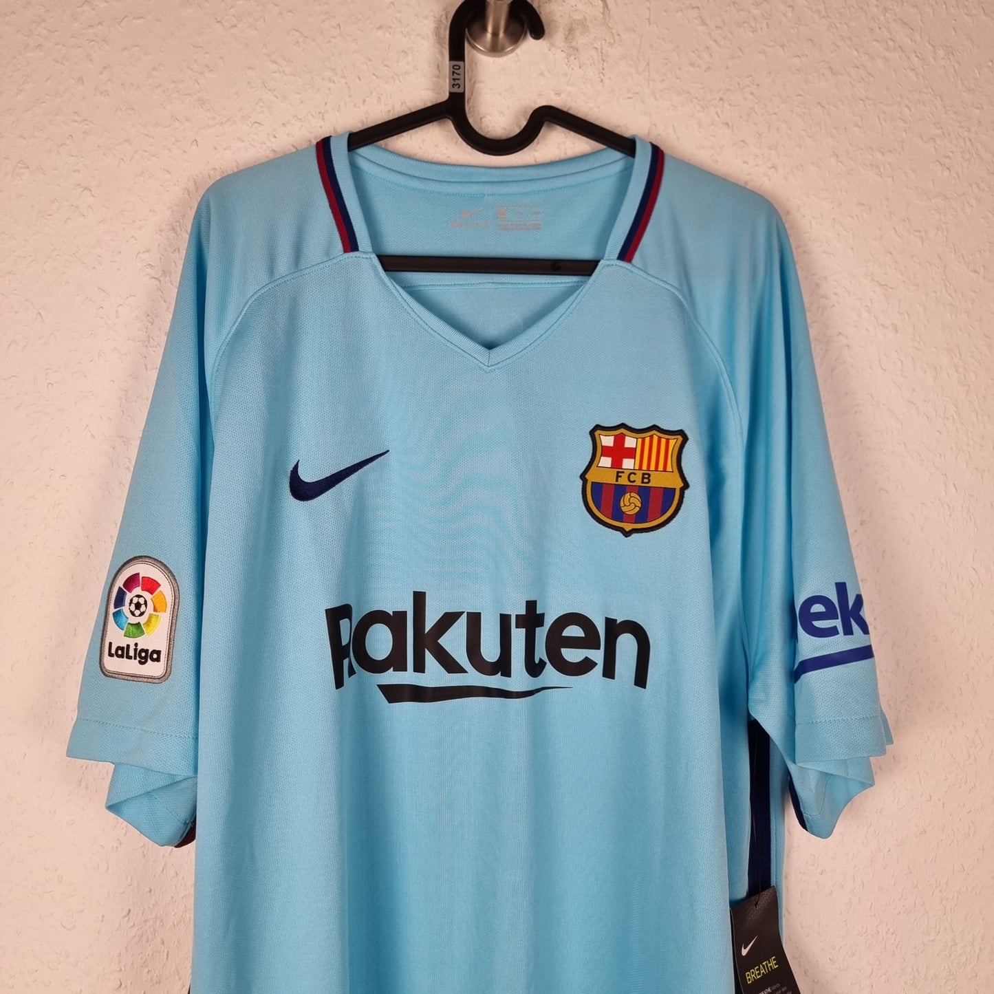 Trikot - FC Barcelona - Lionel Messi - 2017/2018 - XXL - Auswärts - Neu