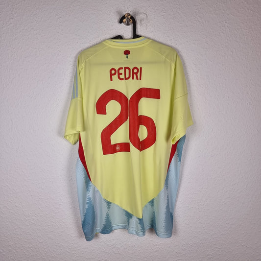 Trikot - Spanien - Pedri - 2024 - XL - Neu - Auswärts