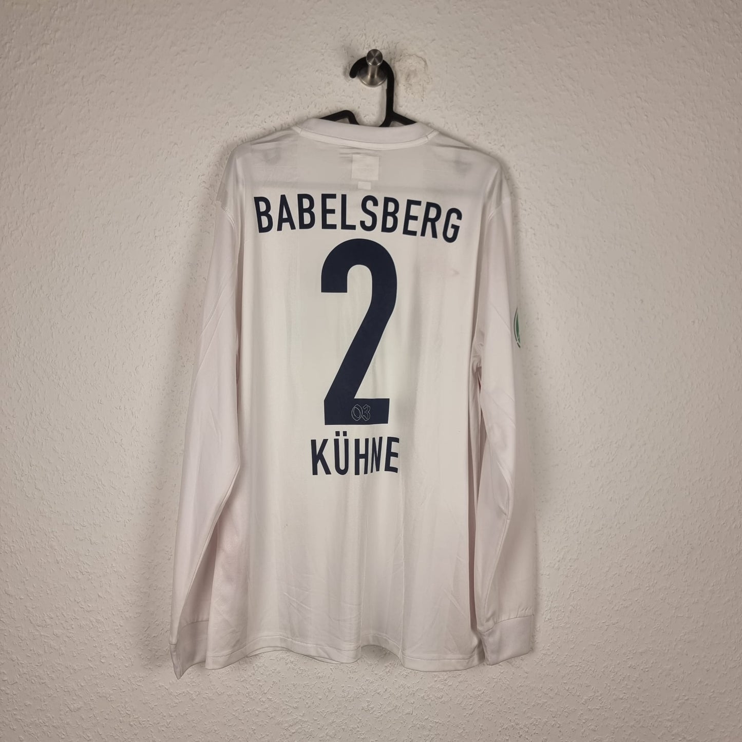 Trikot - SV Babelsberg 03 - Matthias Kühne - 2012/2013 - L - Heim - matchworn