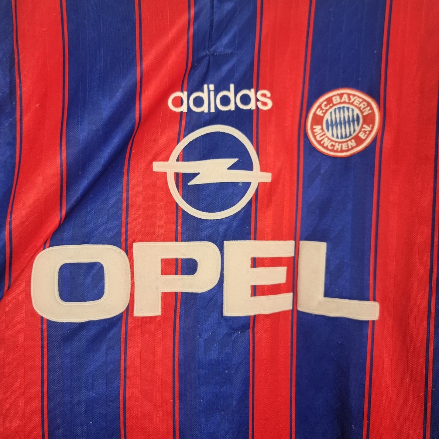 Trikot - FC Bayern München - Jürgen Klinsmann - 1995/1996 - S - Heim