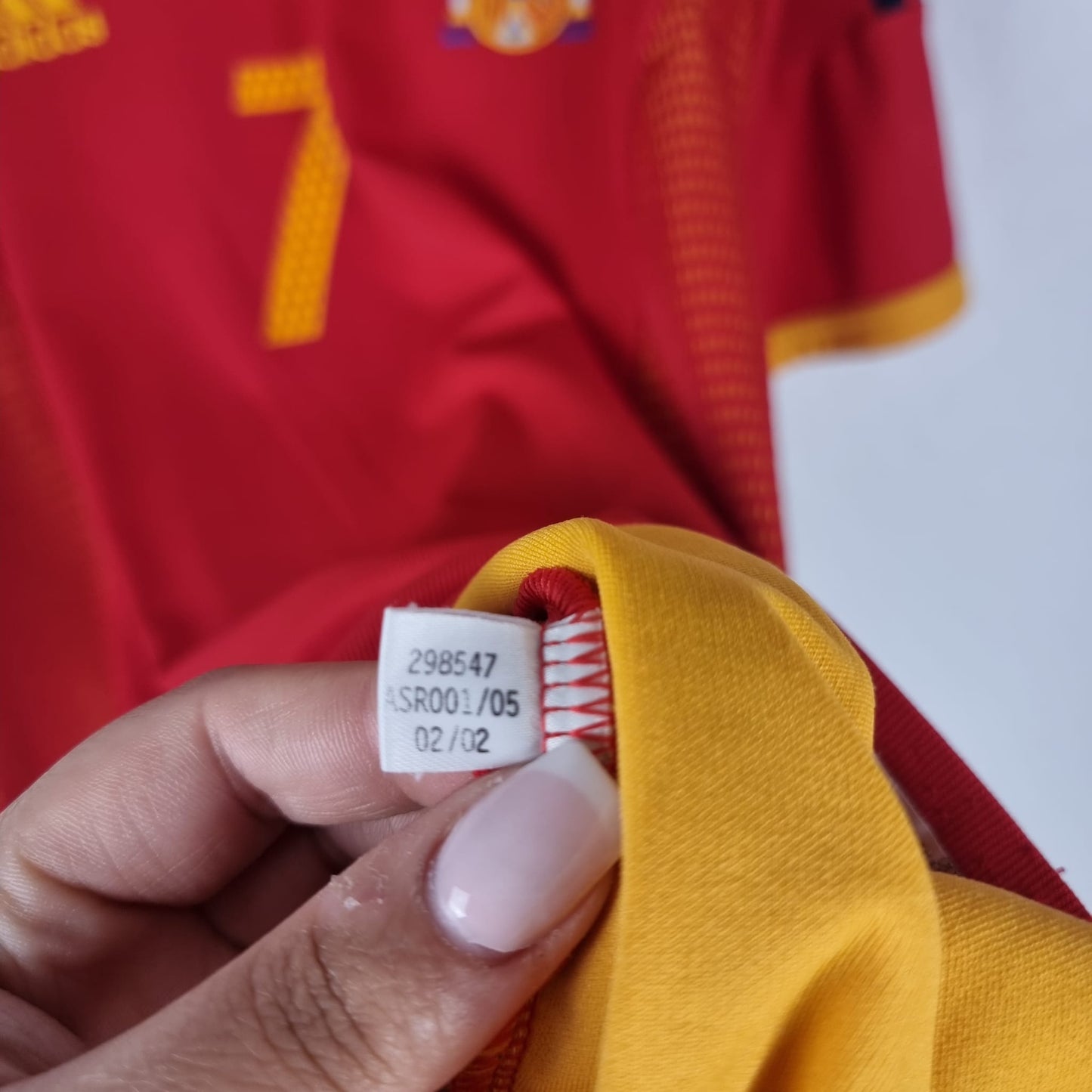 Trikot - Spanien - Raúl - 2002 - L - Heim