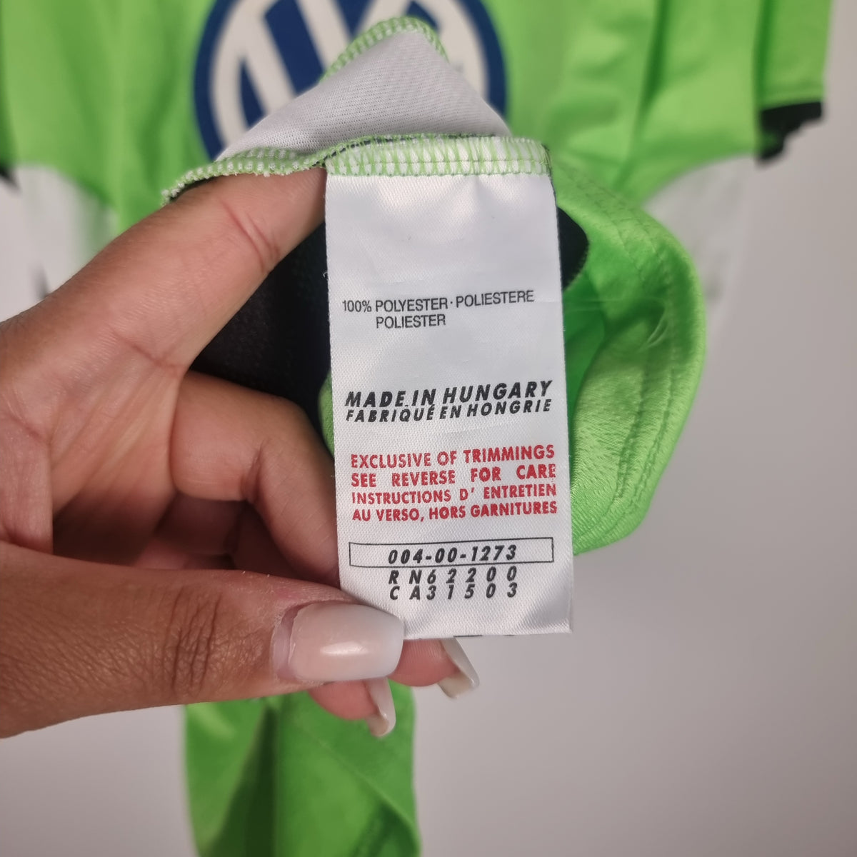 Trikot - VfL Wolfsburg - Marcel Maltritz - 2000/2001 - XXL - Heim - matchworn