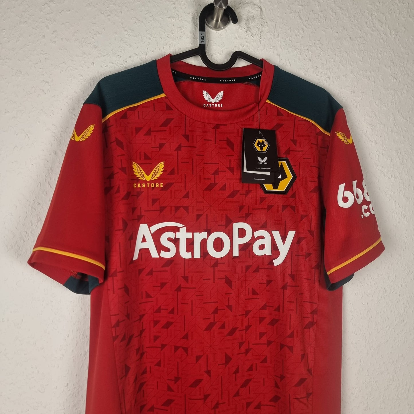 Trikot - Wolverhampton Wanderers - 2023/2024 - M - Auswärts - Neu