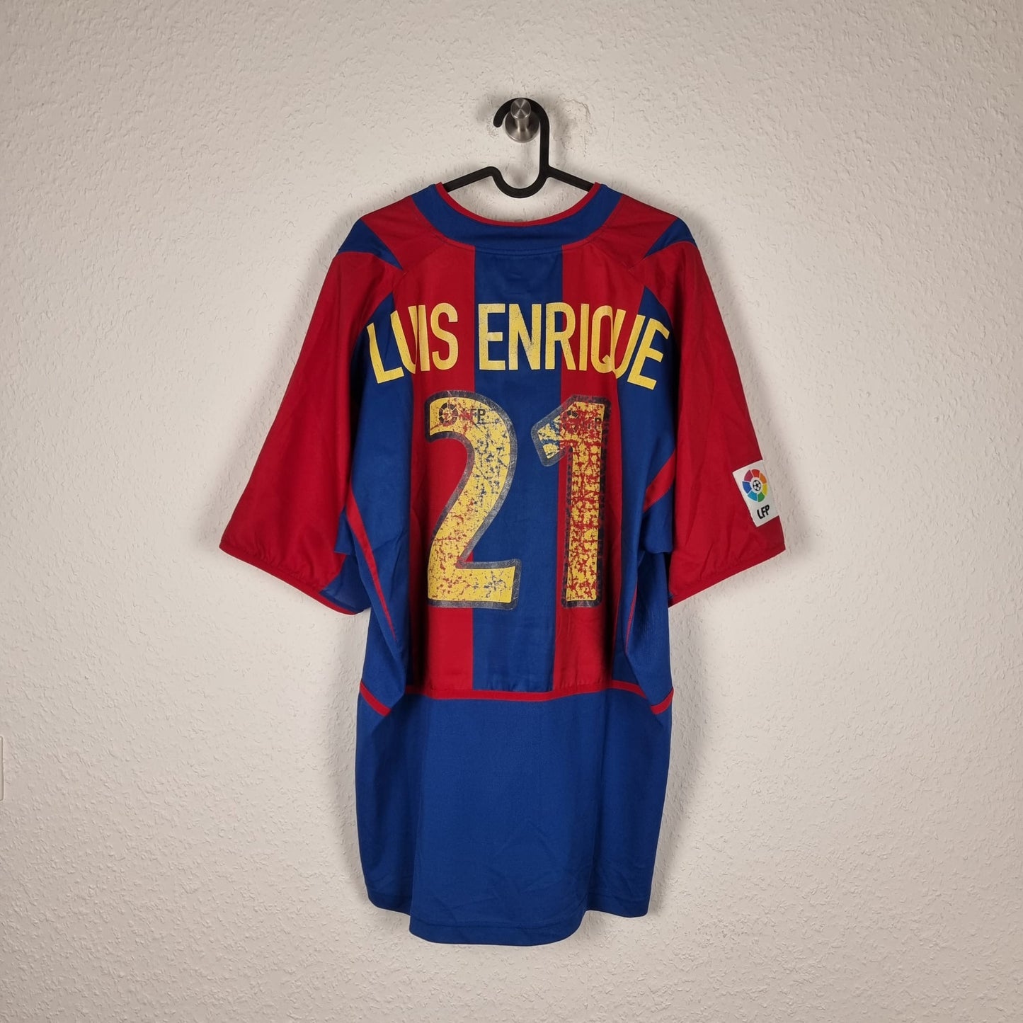 Trikot - FC Barcelona - Luis Enrique - 2002/2003 - XL - Heim