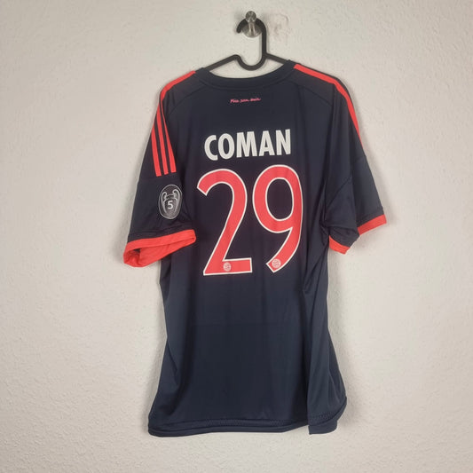 Trikot - FC Bayern München - Kingsley Coman - 2015/2016 - XL - drittes