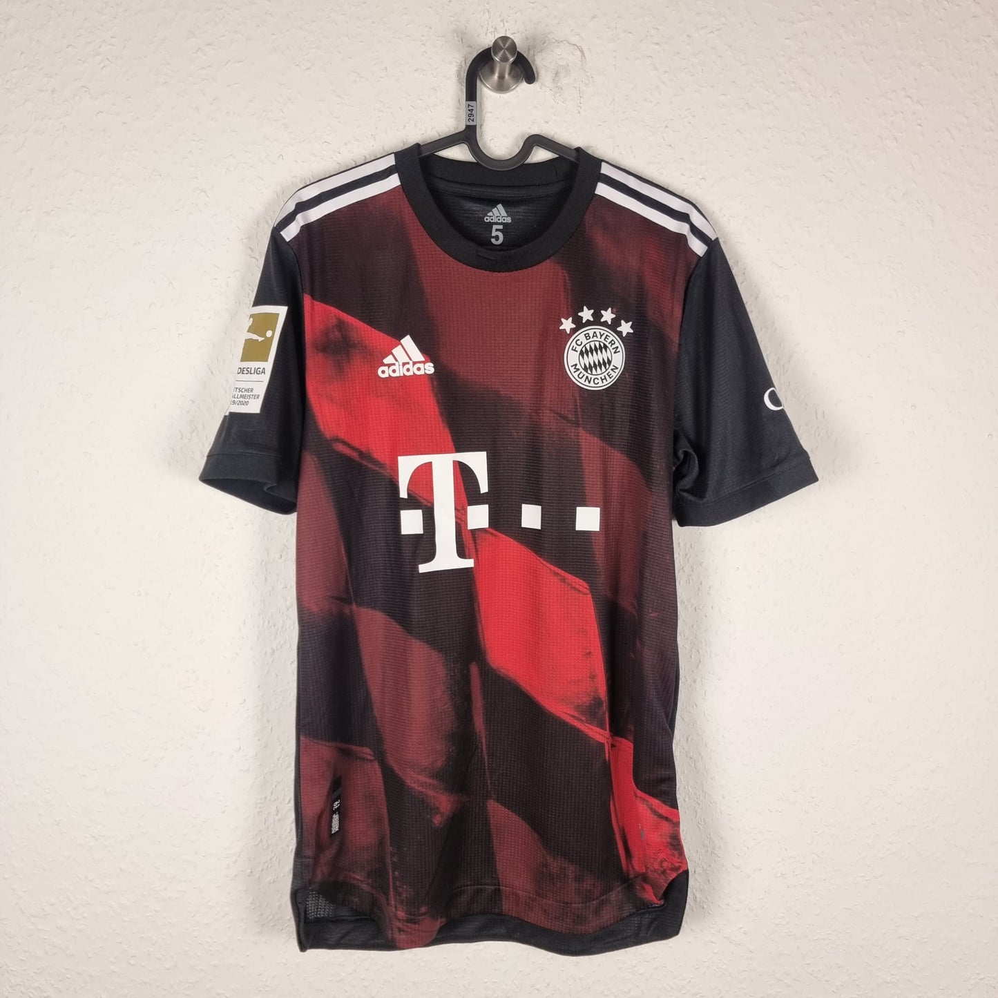 Trikot - FC Bayern München - David Alaba - 2020/2021 - Gr. 5 - Drittes - Player Issue