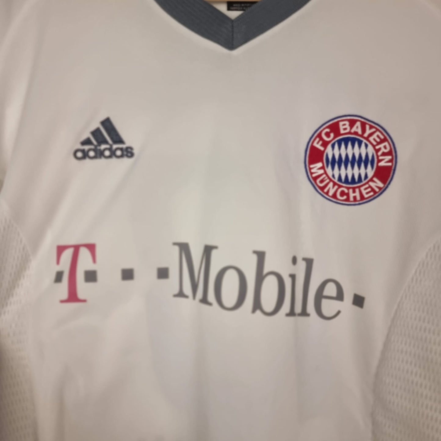Trikot - FC Bayern München - Michael Ballack - 2002/2003 - XXL - Auswärts