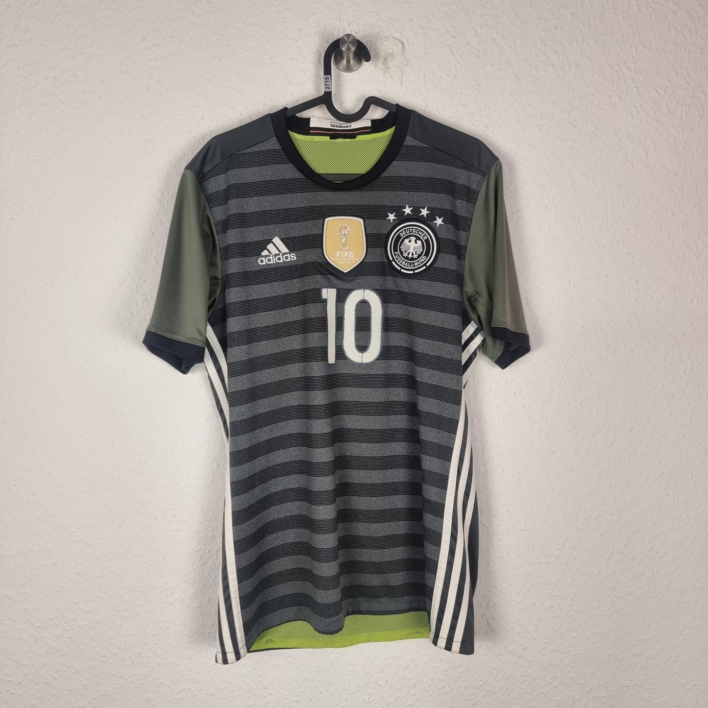 Jersey - Germany - Lukas Podolski - 2016 - M - Away