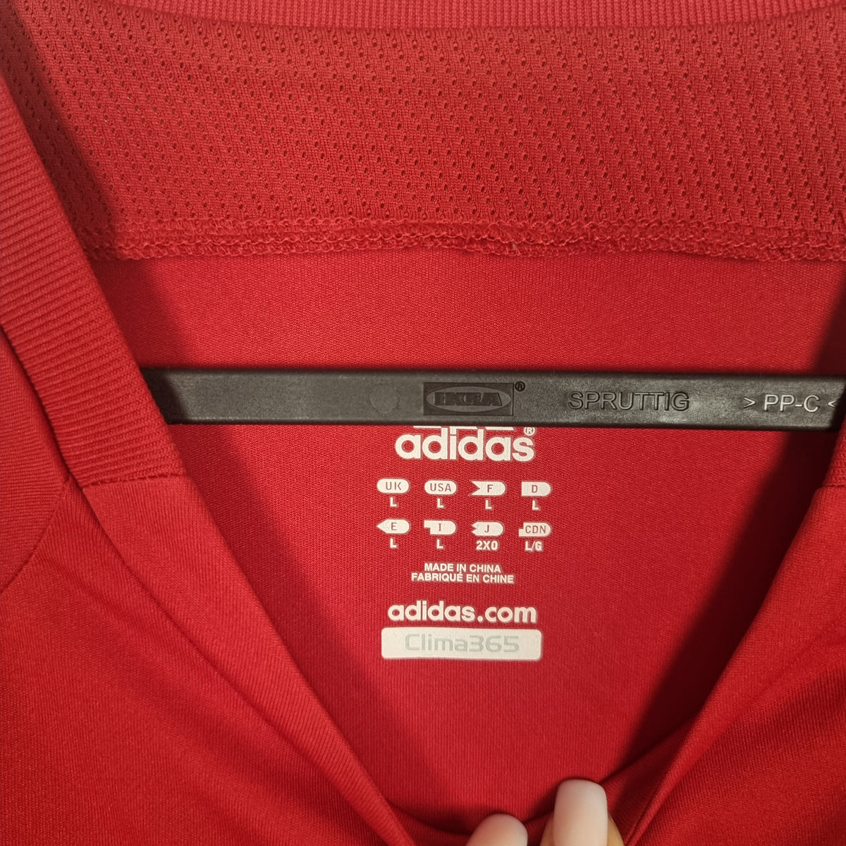 Jersey - Denmark - 2008 - L - Adidas Sample
