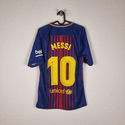 Trikot mit Hose - FC Barcelona - Lionel Messi - 2017/2018 - S - Heim