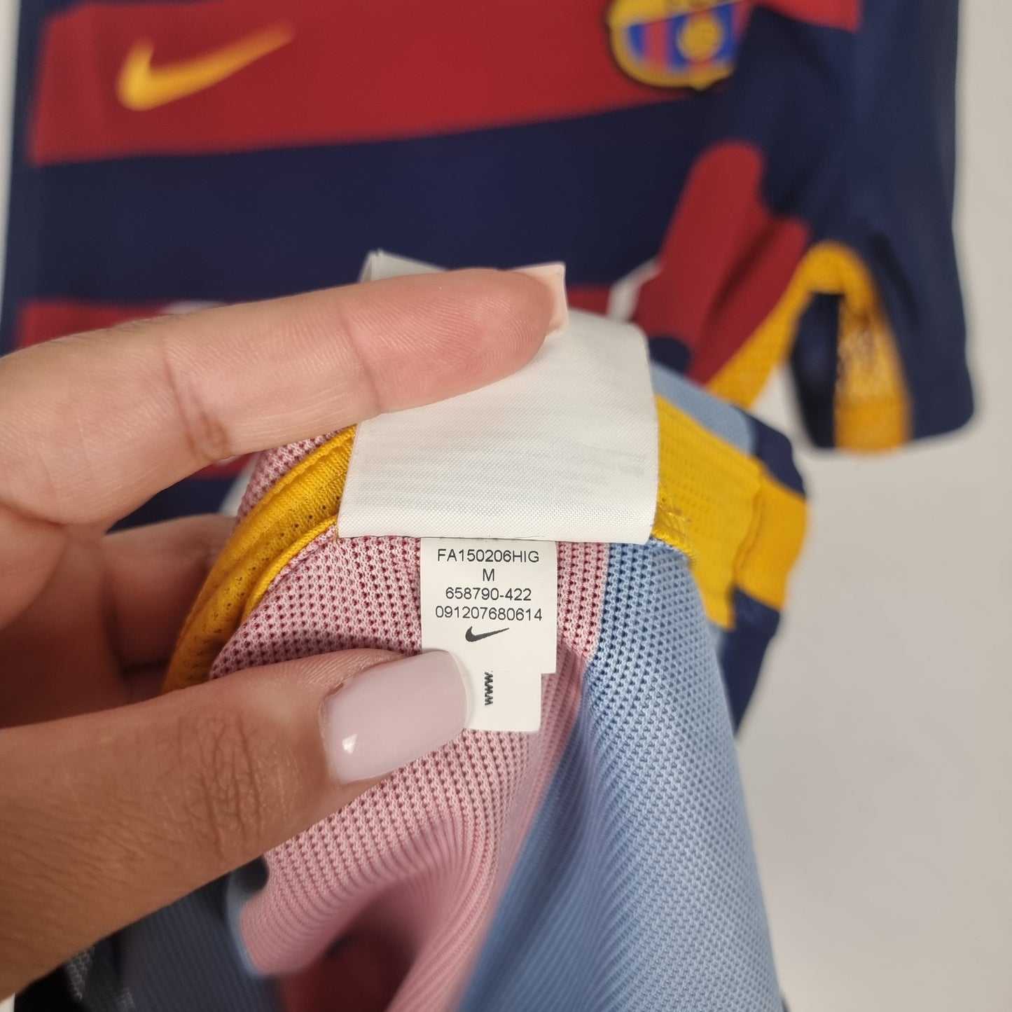 Trikot - FC Barcelona - Lionel Messi - 2015/2016 - M - Heim - Player Issue