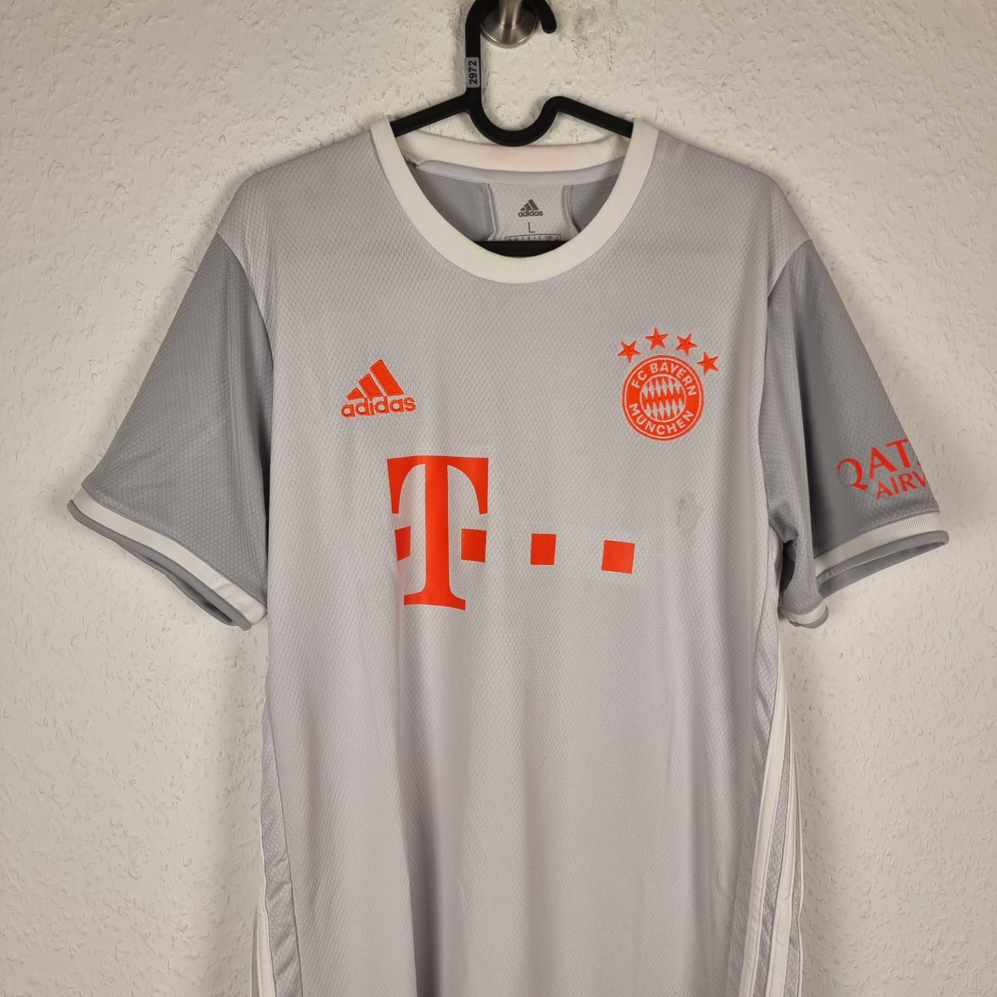 Jersey - FC Bayern Munich - Robert Lewandowski - 2020/2021 - L - Away