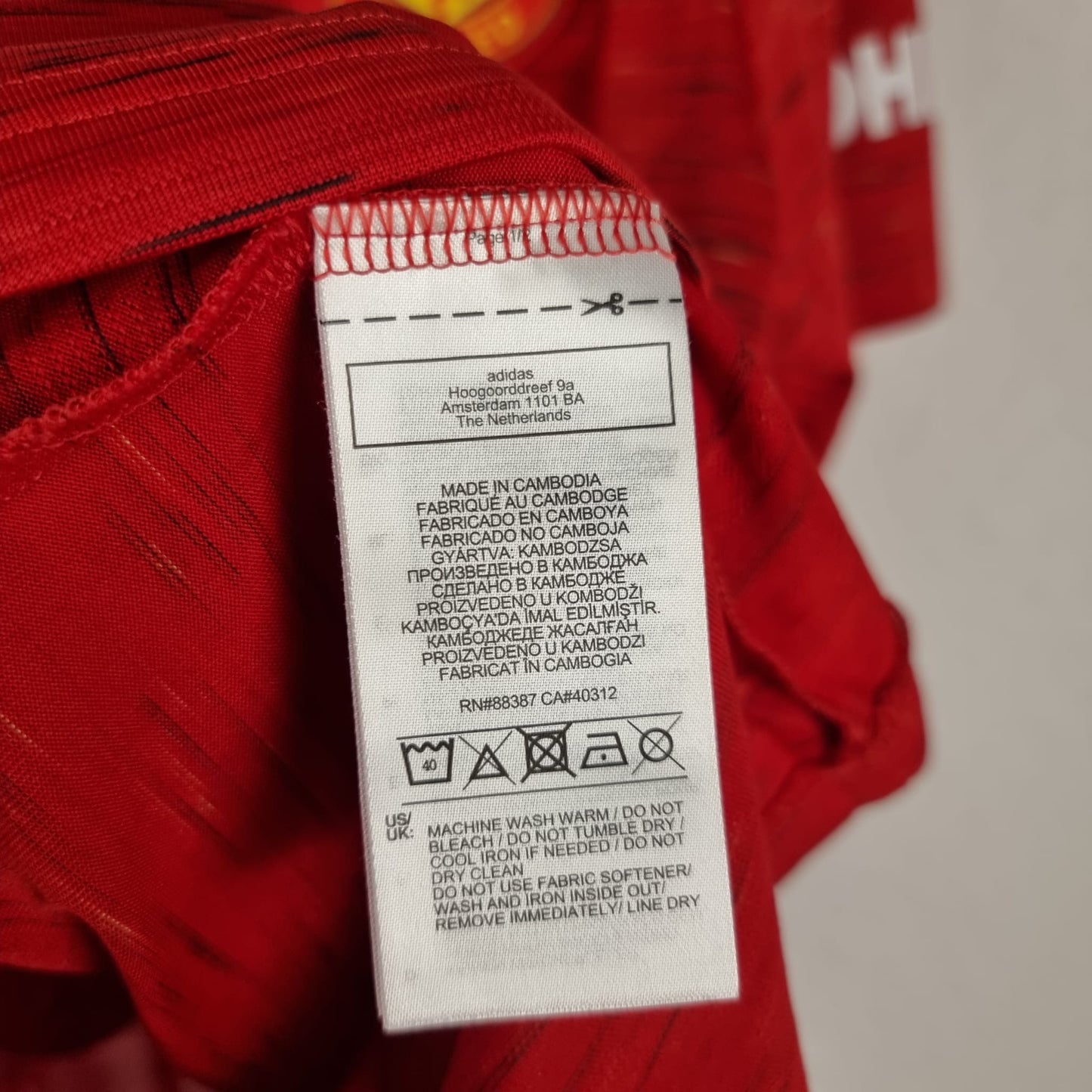 Trikot - Manchester United - Paul Pogba - 2020/2021 - XL - Heim