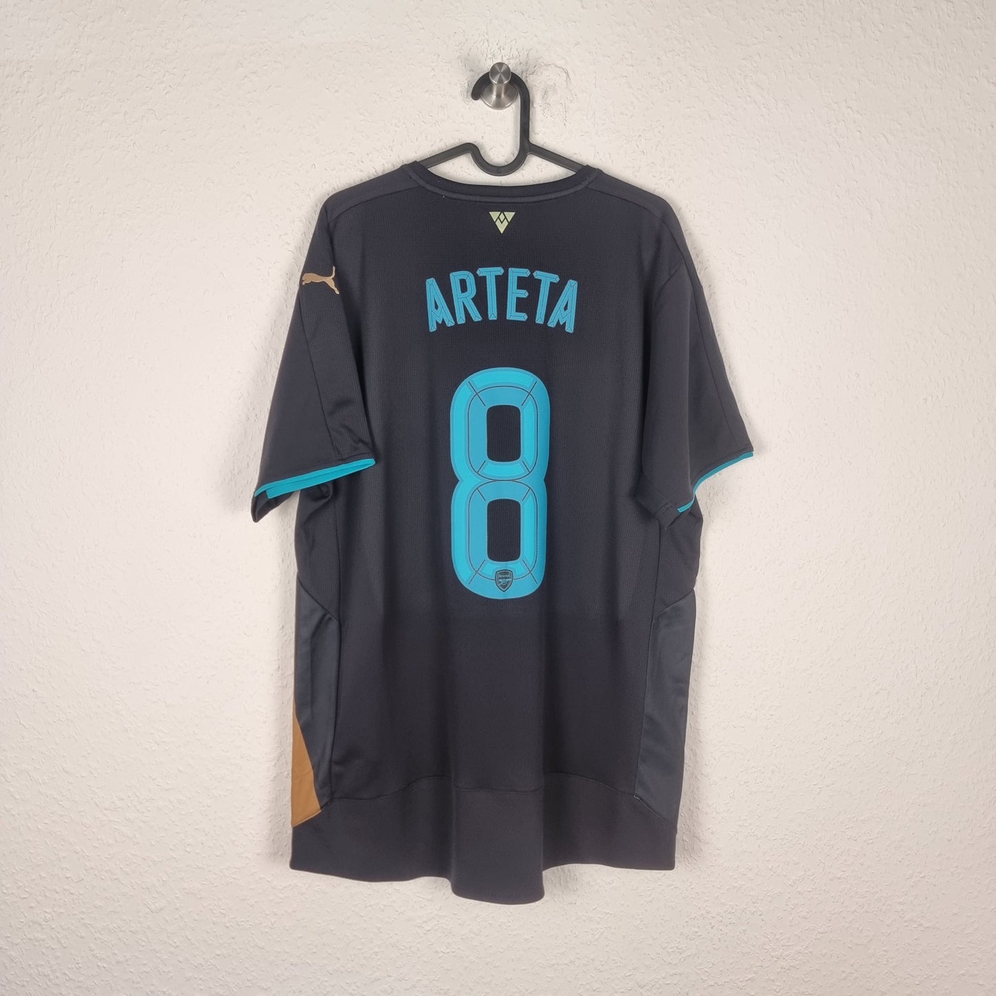 Trikot - FC Arsenal - Mikel Arteta - 2015/2016 - XL - Drittes