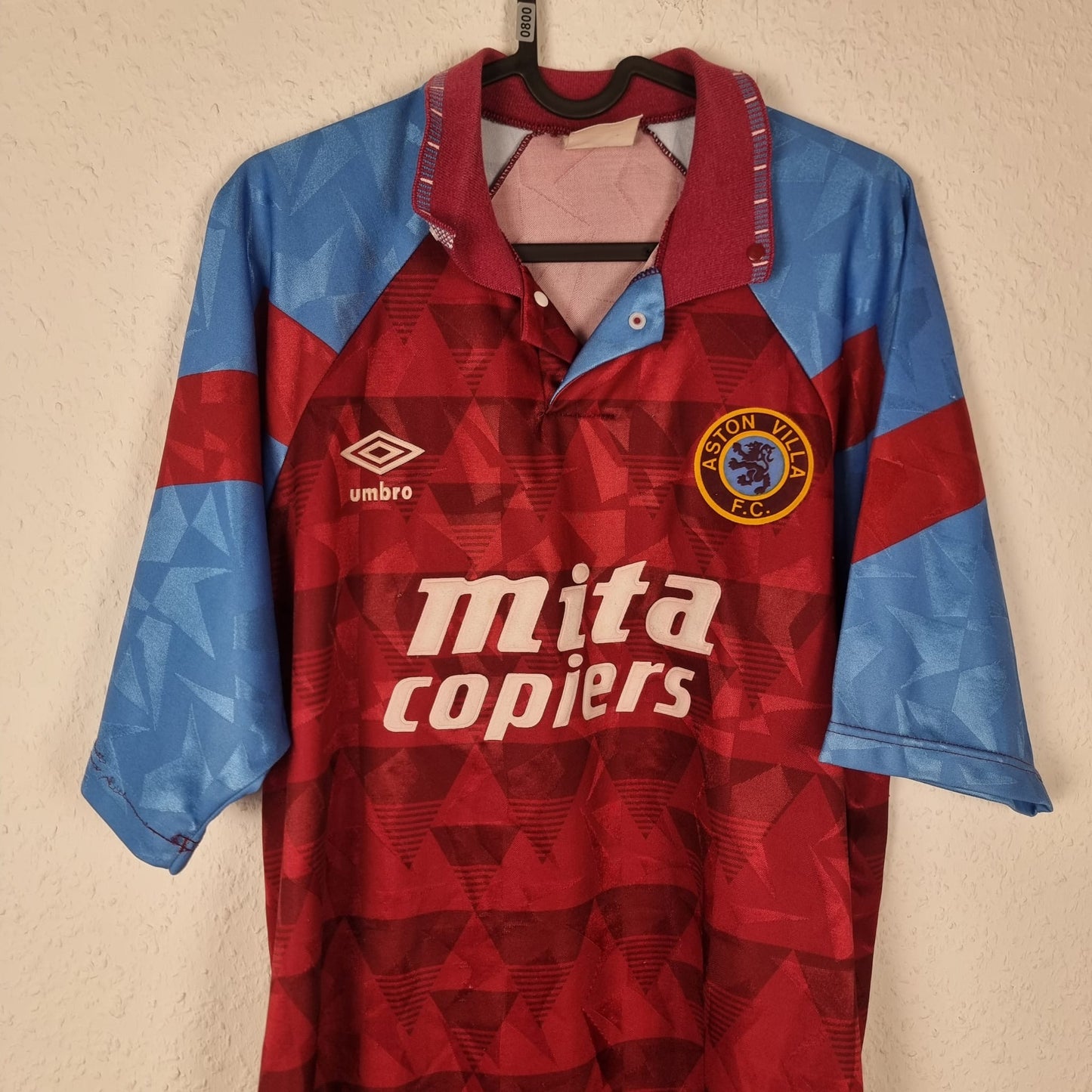 Trikot - Aston Villa - L - 1990/1991 - Heim
