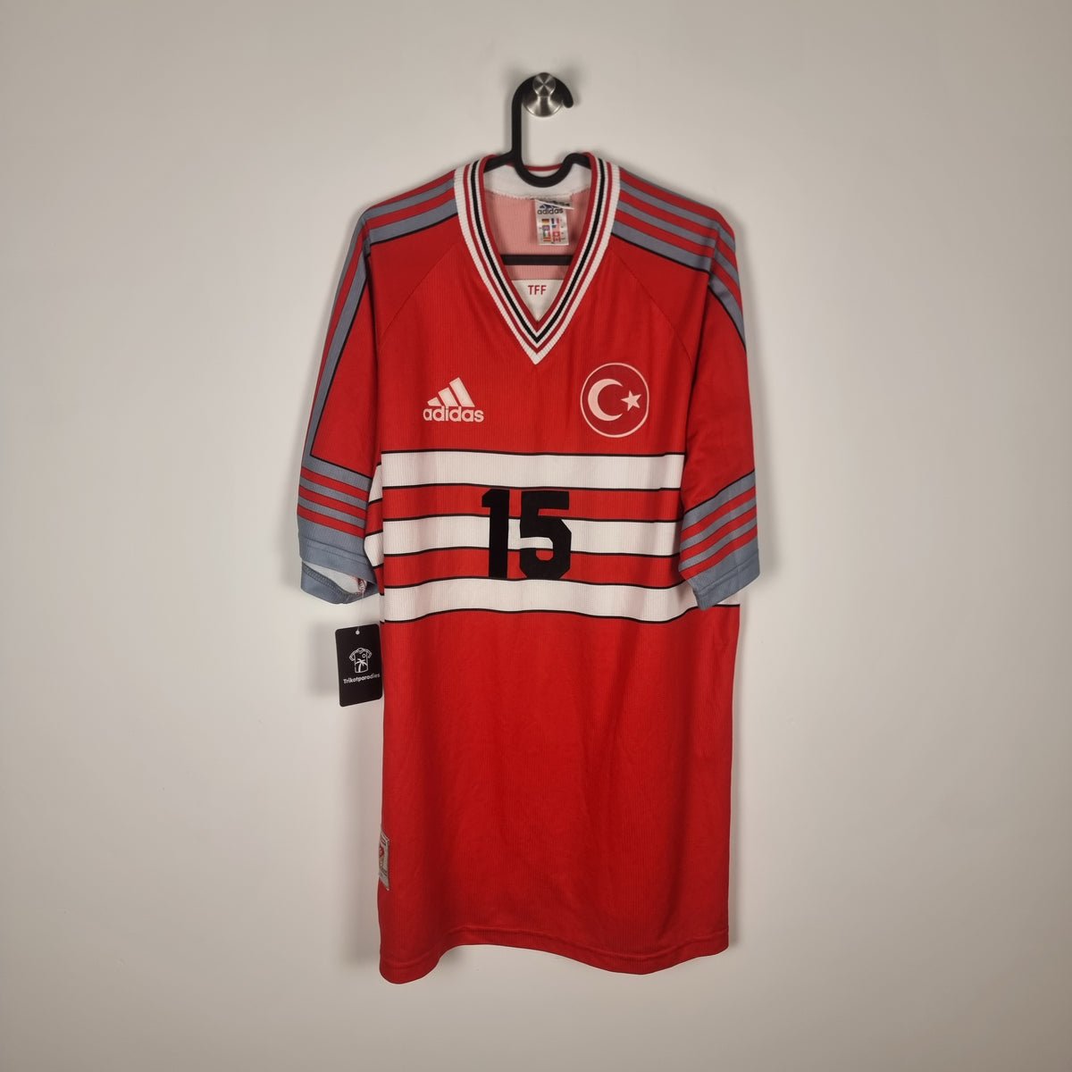 Jersey - Turkey - Burak Akdis - 1999 - XL - Home - match-worn