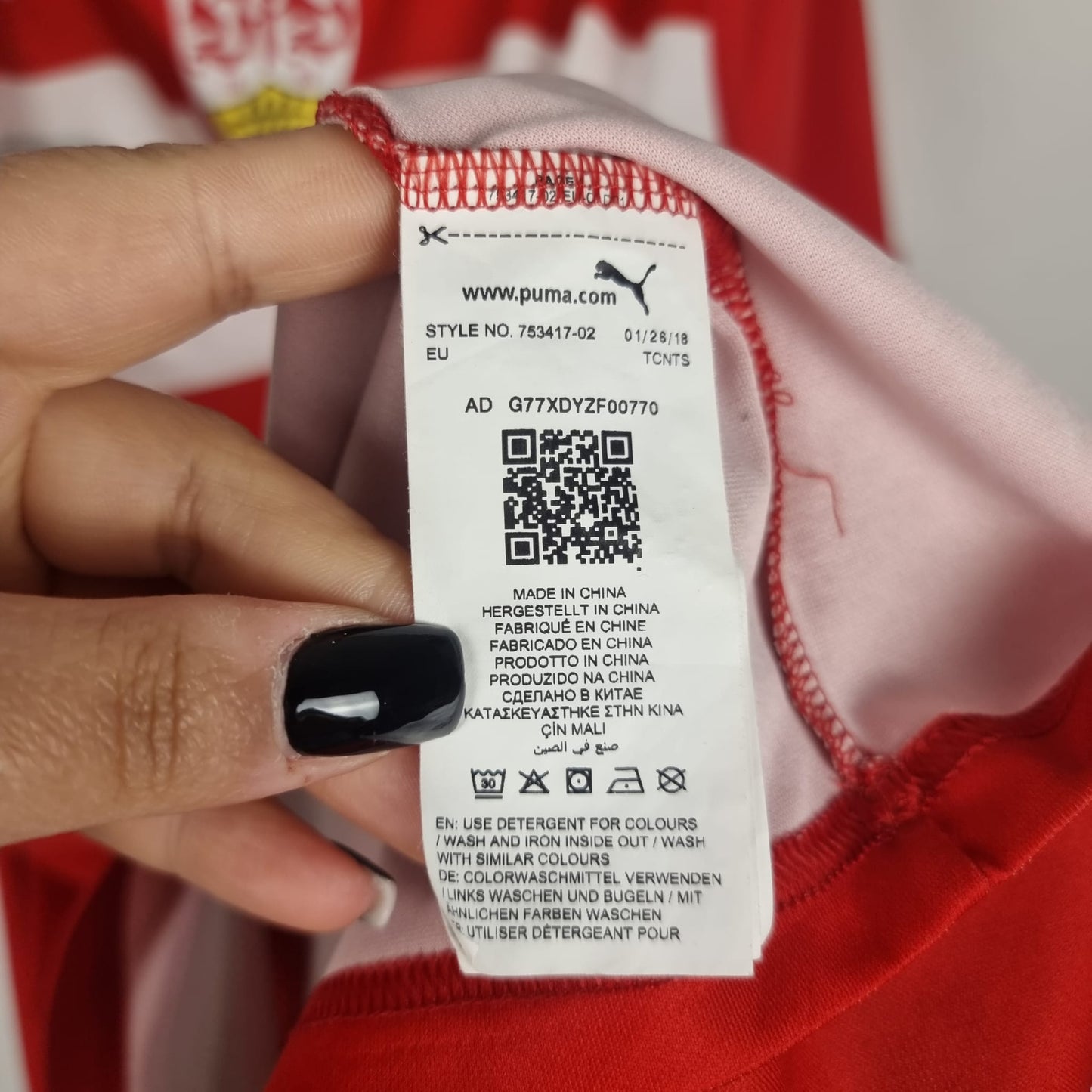 Trikot - VfB Stuttgart - 2018/2019 - 3XL - Auswärts
