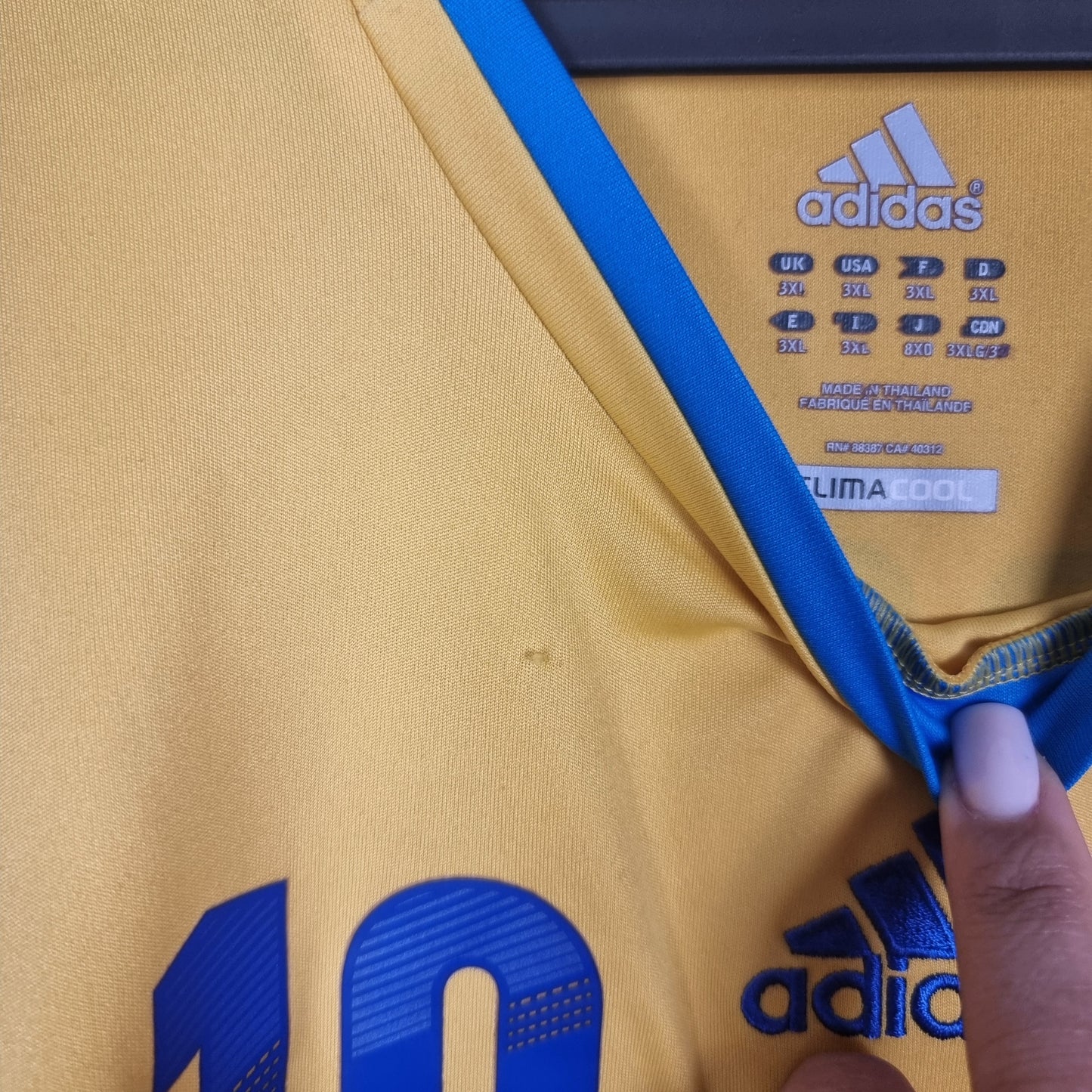 Trikot - Ukraine - Andrij Woronin - 2012/2013 - 3XL - Heim